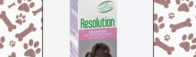 Pulito e Protetto | Shampoo Antiparassitario Resolution da 200ml per Cane e Gatto